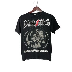 2007 Black Sabbath / Sabbath Bloody Sabbath Black Crew Neck Band  T-Shirt Ozzy